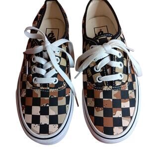 Vans Checkered Desert Camo Sneakers Womens‎ 5.5  Y2K Skate Street